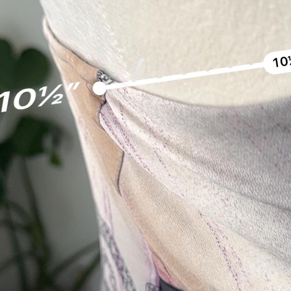 Y2k Purple paisley print midi dress with beaded straps #fairycore #y2kfashion - Picture 4 of 5